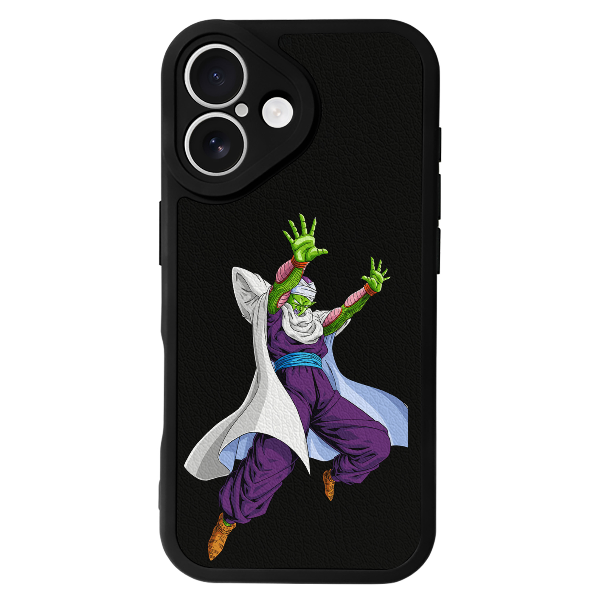 （画像用） ドラゴンボール ピッコロ DRAGON BALL Piccolo 【iPhone 16シリーズ対応】シリコンスマホケース（レザー調） 材質：シリコン